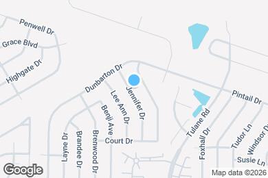 Map image of the property - 7456 Jennifer Dr