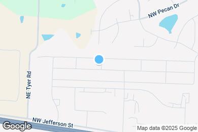 Map image of the property - 1406 NW High View Dr