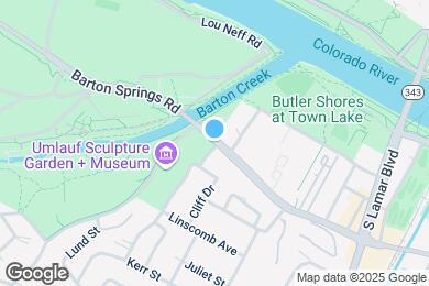 Map image of the property - 1900 Barton Springs Rd