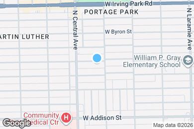 Map image of the property - 5515 W Grace St
