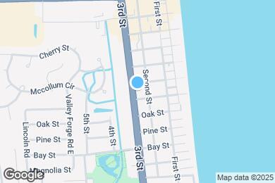 Map image of the property - 615 3rd St