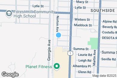 Map image of the property - 443 Wilder St