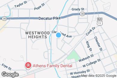 Map image of the property - 717 Howard St