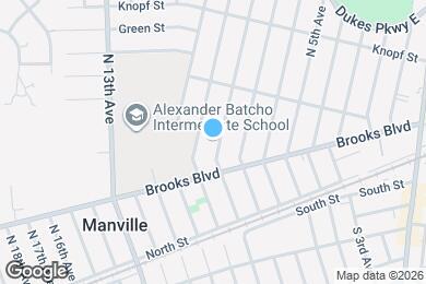 Map image of the property - 125 N 8th Ave