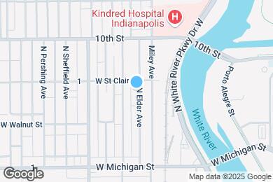 Map image of the property - 752 N Elder Ave