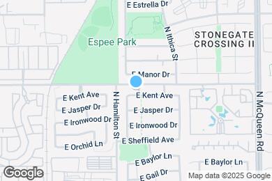 Map image of the property - 642 E Kent Ave