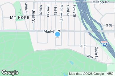 Map image of the property - 501 41st St