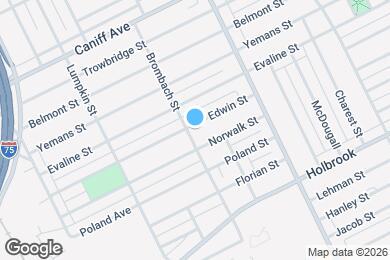 Map image of the property - 2610 Edwin St