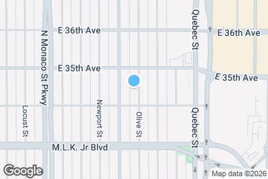 Map image of the property - 3341 Olive St