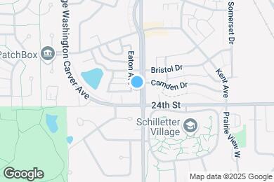 Map image of the property - 2412 Eaton Ave