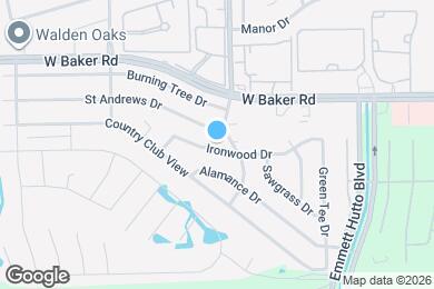 Map image of the property - 4612 Ironwood Dr