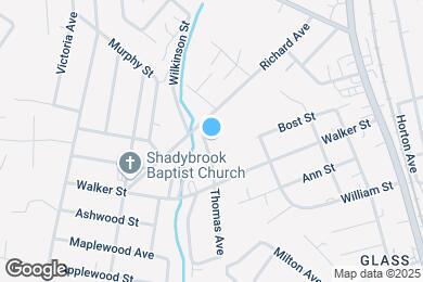 Map image of the property - 1005 Thomas Ave