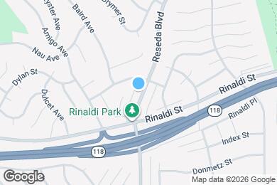 Map image of the property - 11367 Reseda Blvd