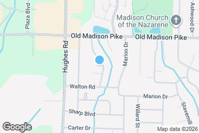 Map image of the property - 619 Larry Dr