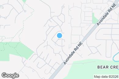 Map image of the property - 18008 NE 94th Ct