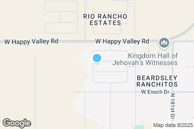 Map image of the property - 18457 W Faye Way