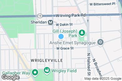 Map image of the property - 3830 N Wilton Ave