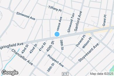Map image of the property - 1341 Springfield Ave