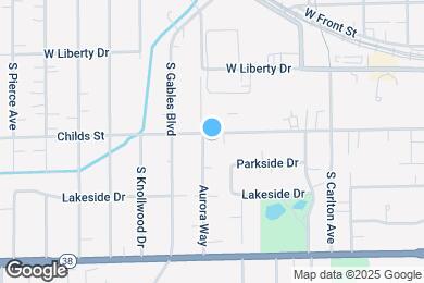 Map image of the property - 934 Childs St