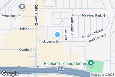 Map image of the property - 6825 St Andrews Dr