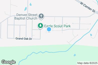 Map image of the property - 1205 W Atlanta St