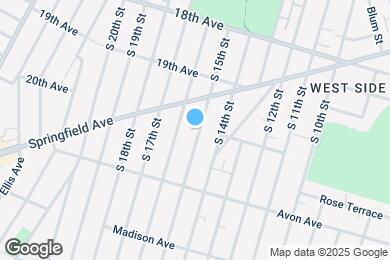 Map image of the property - 719 S 15th St