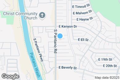 Map image of the property - 7912 E Eli Pl