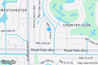 Map image of the property - 2480 NW 114th Ave