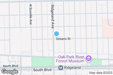 Map image of the property - 202 N Ridgeland Ave