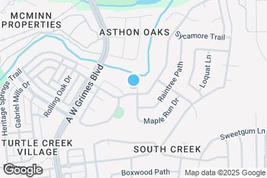 Map image of the property - 403 Maple Run Dr