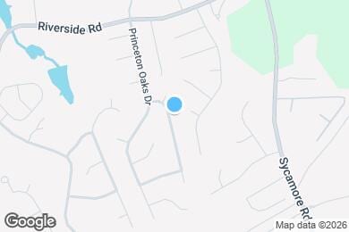 Map image of the property - 5569 Princeton Oaks Ln