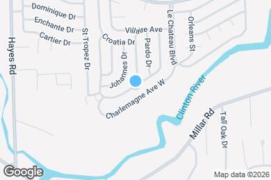 Map image of the property - 15868 Marentette Dr
