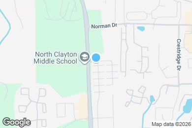 Map image of the property - 1605 Chattahoochee Ct