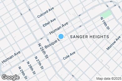 Map image of the property - 2324 Bosque Blvd