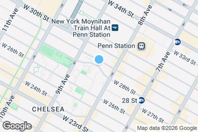 Map image of the property - 309 W 28th St