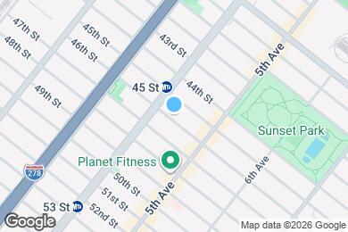 Map image of the property - 425 46th St