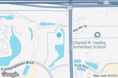 Map image of the property - 8895 Fontainebleau Blvd