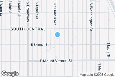Map image of the property - 1830 S St Francis Ave