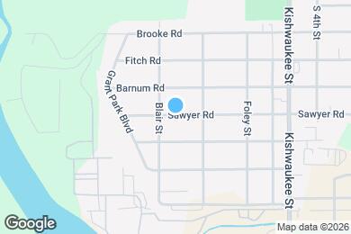 Map image of the property - 407 Sawyer Rd