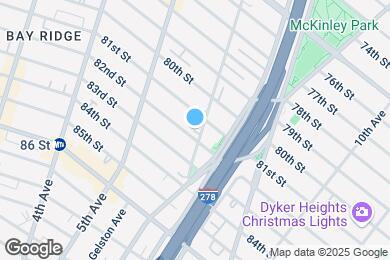 Map image of the property - 8120 6th Ave
