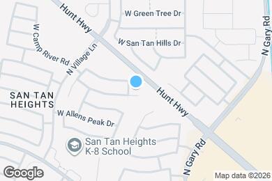 Map image of the property - 2170 W Silver Creek Ln