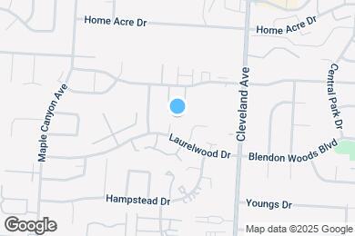 Map image of the property - 6168 Fortin Ct