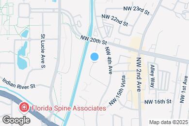Map image of the property - 460 NW 20th St