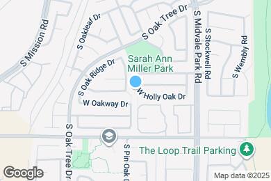 Map image of the property - 1715 W Holly Oak Dr