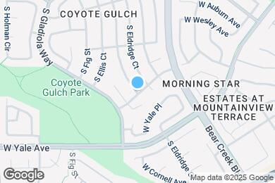 Map image of the property - 2456 S Ellis St