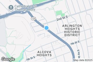 Map image of the property - 304 S Glebe Rd