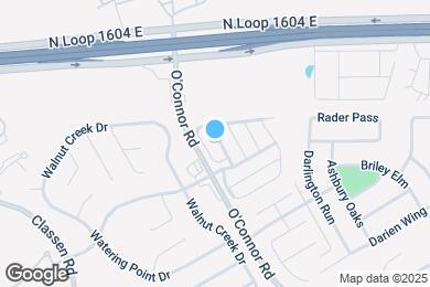 Map image of the property - 16131 Branching Oaks