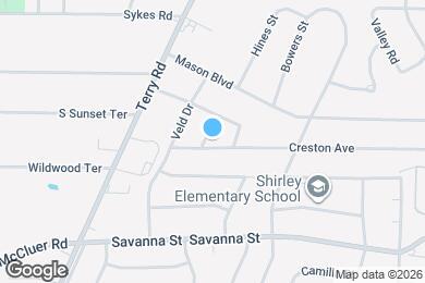 Map image of the property - 3740 Hines Ave