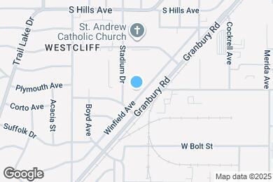 Map image of the property - 3916 Winfield Ave