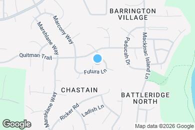 Map image of the property - 6008 Porterdale Dr